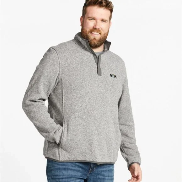 L.L. Bean Man’s Sweater Fleece Pullover, XL - Picture 6 of 6
